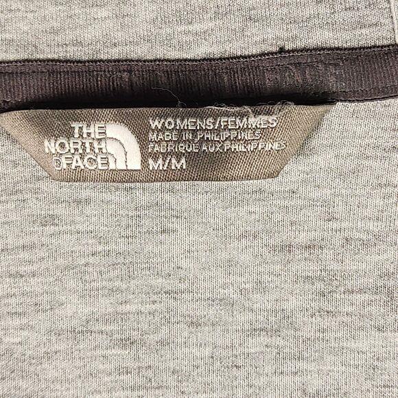 The North Face Jacket Womens Medium Gray Snap Hoodie - Picture 9 of 13